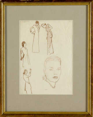 Дейнека Александр Александрович. Этюды с фигурами